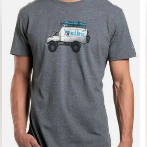 Kuhl Men's XL MOG Gray Organic Cotton Short Sleeve T-Shirt. Please Check Pics.